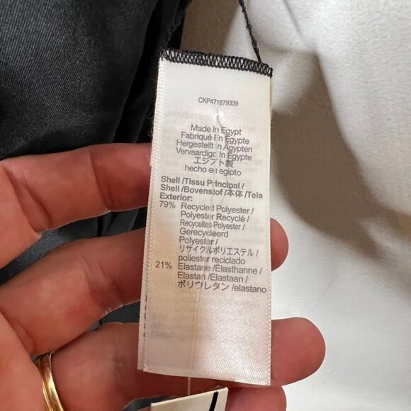 Madewell $88 Flex 2.0 Fitness Dress Black Size L NK207 - Picture 6 of 8